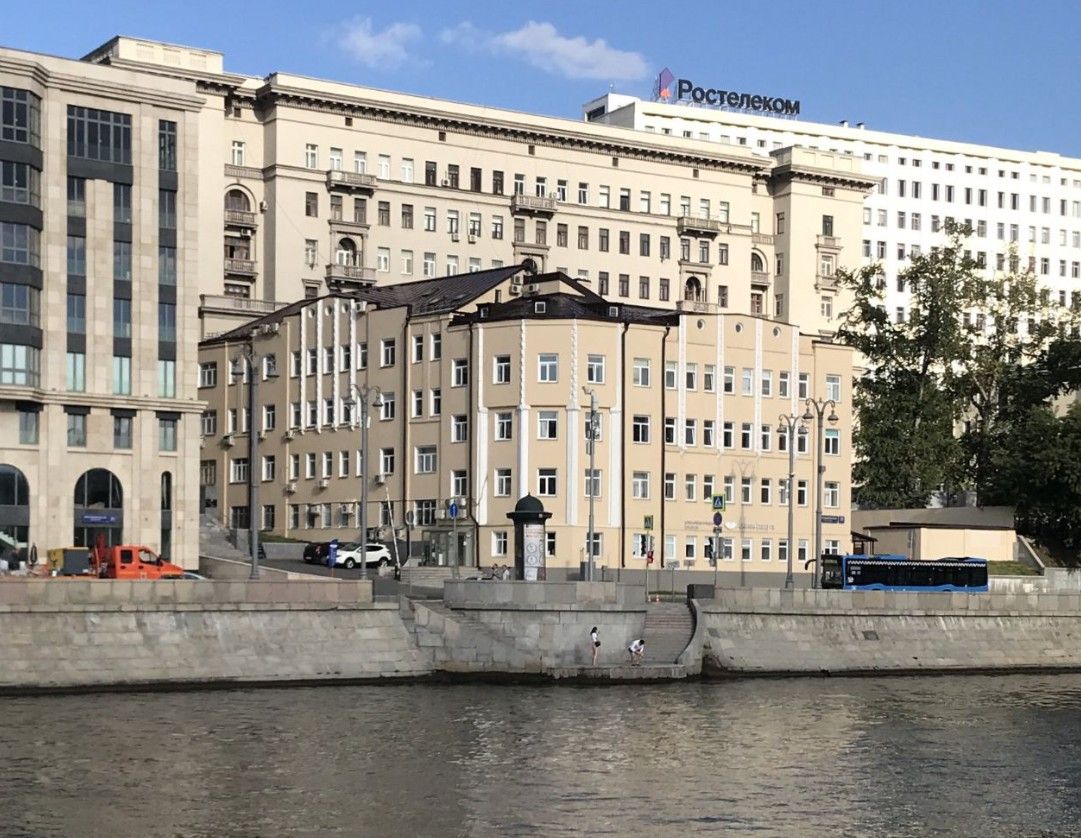 фасад дома, здание по адресу г Москва, Котельническая наб, д 25 стр 1